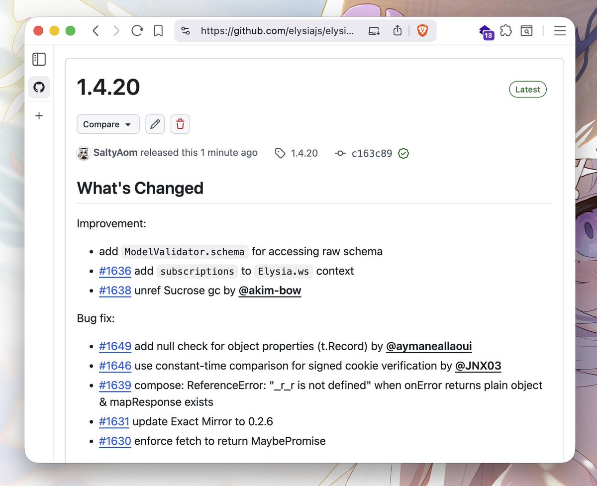 SaltyAom tweet media