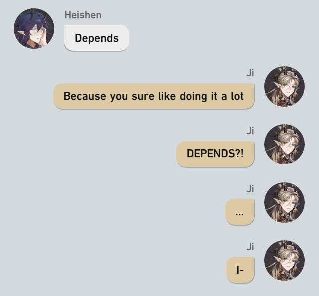 darkshadydragon's tweet image. I love their banters