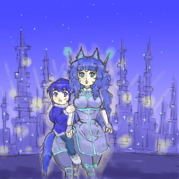 ケンタウロスロボ姉さんと夜の逃避行