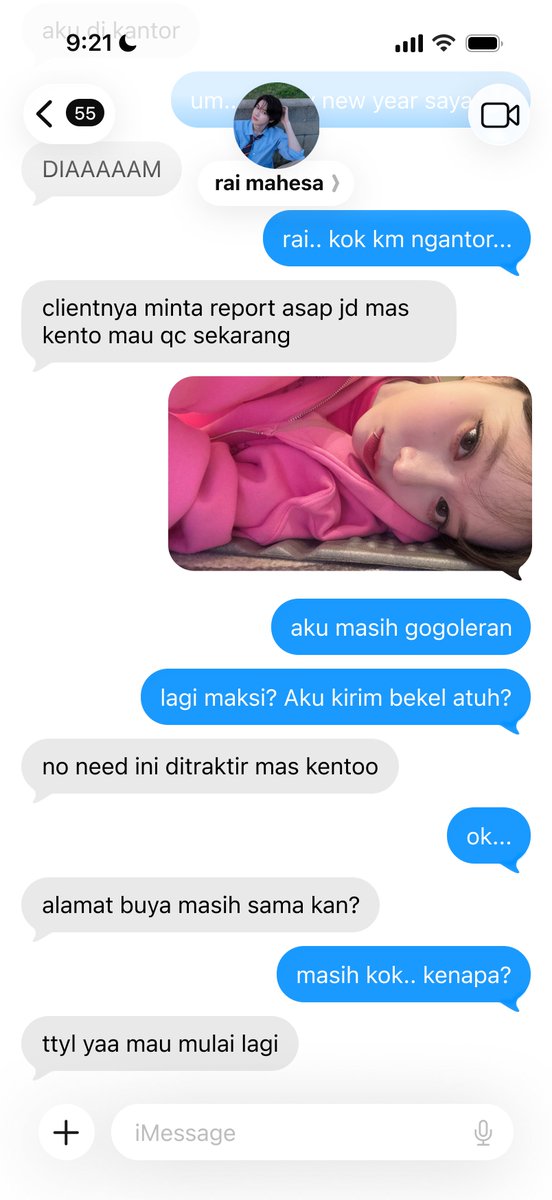 withoutcandles's tweet image. #bambyeol h+1 tahun baru.. rai kok ngantor..