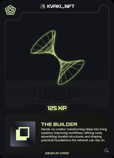 Look at the Nesa Card I got