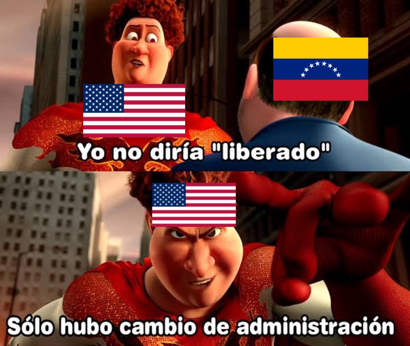 los latinos que creen que Venezuela ahora es libre cuando literalmente paso esto