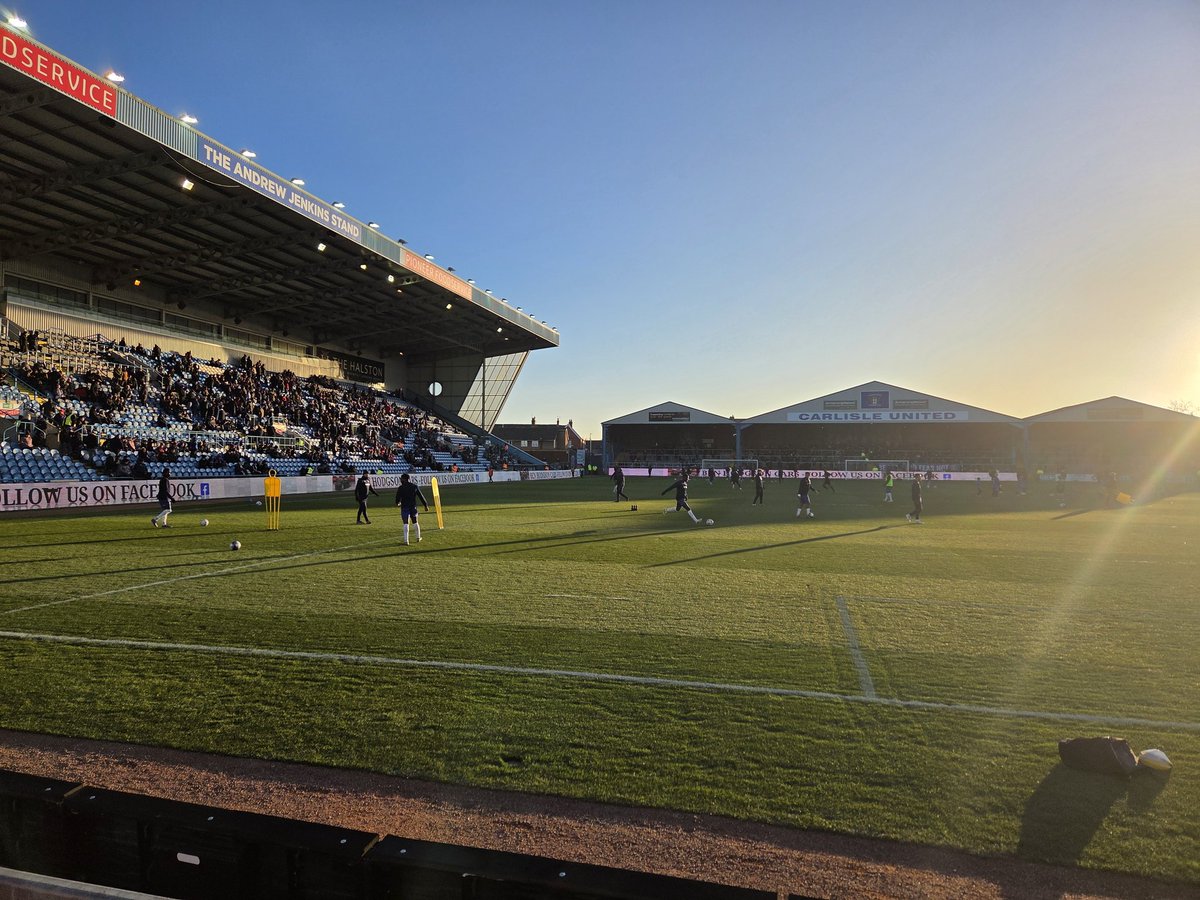 76PC's tweet image. Carlisle away #UTS #stonesontour