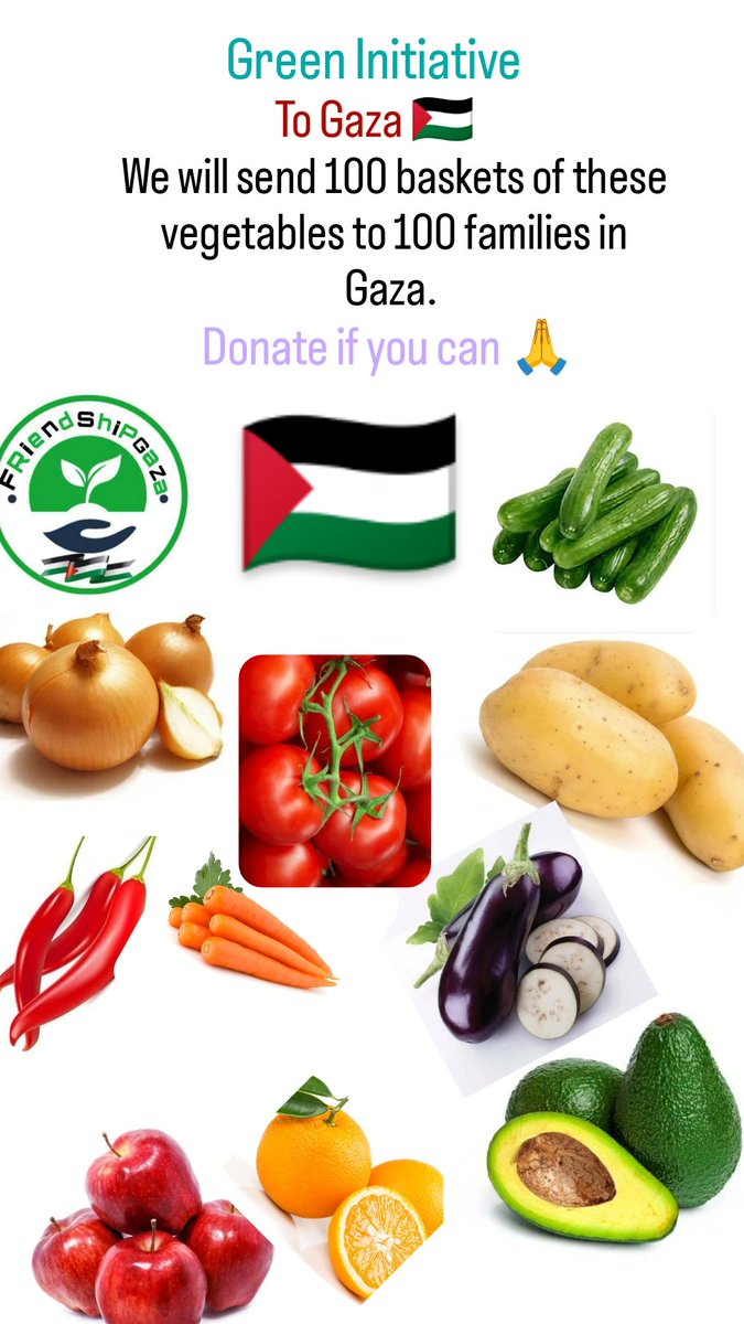 ShipGaza97470's tweet image. The next initiative is to go to Gaza 🇵🇸
Distribute these items and fruits and deliver them to 100 families in Gaza as quickly as possible.
We need to raise $2000 as soon as possible 🙏
Donation link in the first comment 🤲🏻🙏