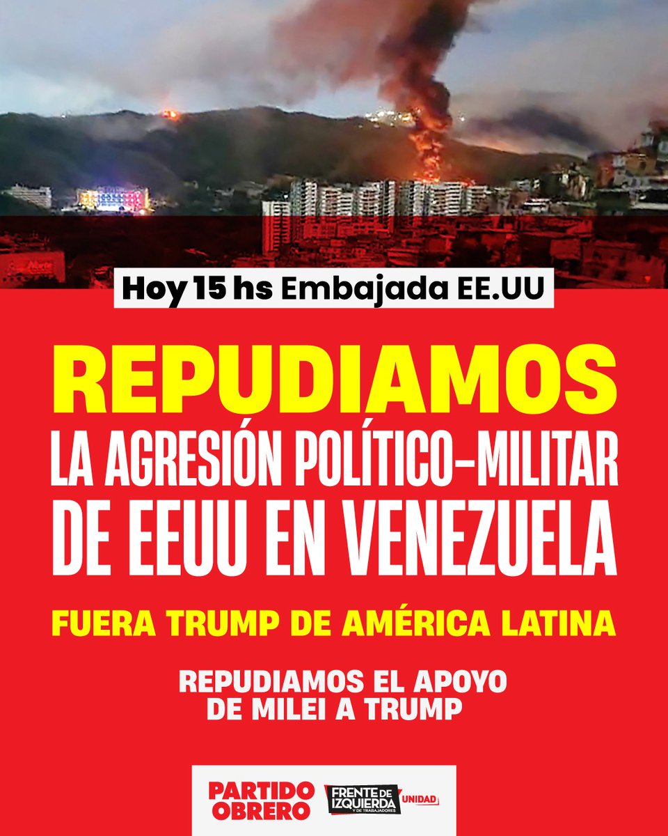 ¡A movilizarnos!
¡ Fuera Trump de América Latina!