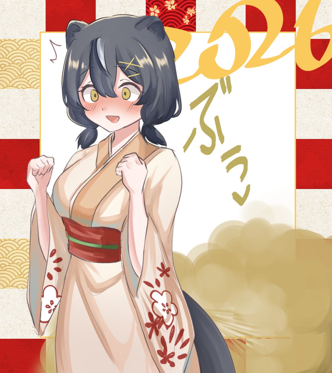 2026初屁
今年は久しぶりな瑠唯ちゃん!まさか昨年全然瑠唯ちゃん描いてない... 