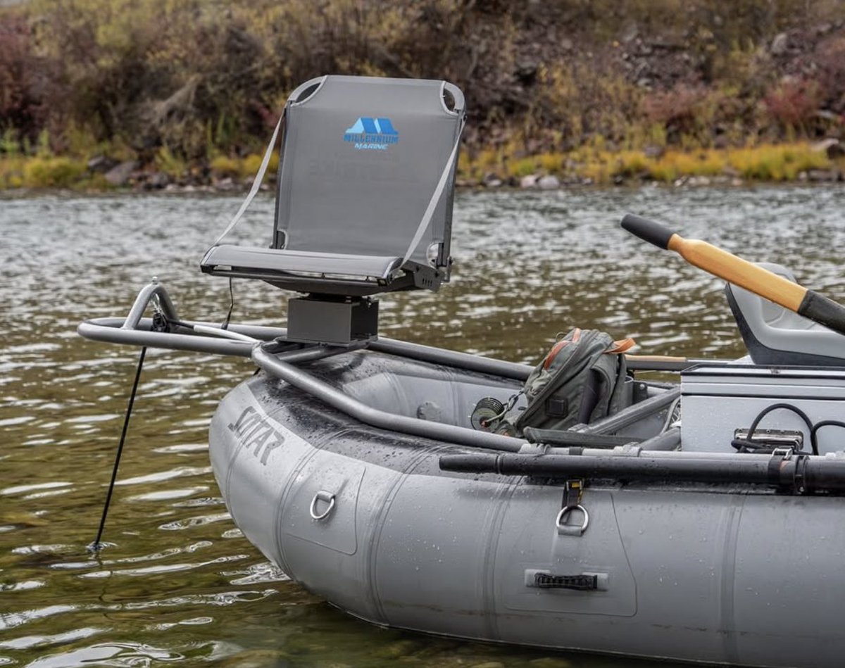 Dialing in the perfect float trip setup. Millennium Marine provides the best seat in the house—or, on the raft!

📸 @flyfishingrafts

#millenniummarine #boatseat #millennium #b100