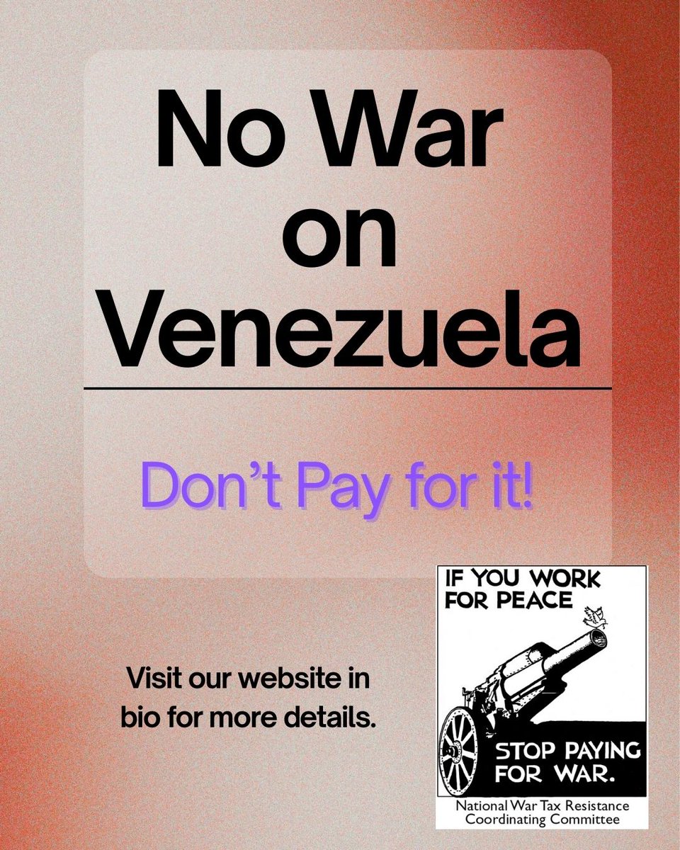 WarTaxResister's tweet image. Learn how to resist at nwtrcc.org