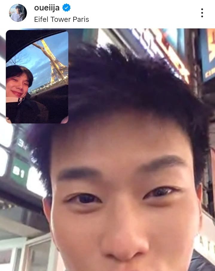 เฮียแกเว่อร์มาก 555555 ขนาดน้องไม่ได้ไปปารีสด้วยยังสามารถเอาน้องลงโพสต์มาอวดชาวบ้านเขาได้อ่ะ เก่งว่ะ ที่แลกแหวนก่อนไปเที่ยวนี่ว่ามันมีคนกลัวอดคิดถึงแฟนไม่ได้แน่ ๆ 🤓