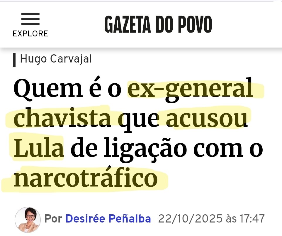 <a href="/LulaOficial/">Lula</a> Sabemos bem que a sua real preocupação é de voltar pro lugar que nunca deverias ter saído.