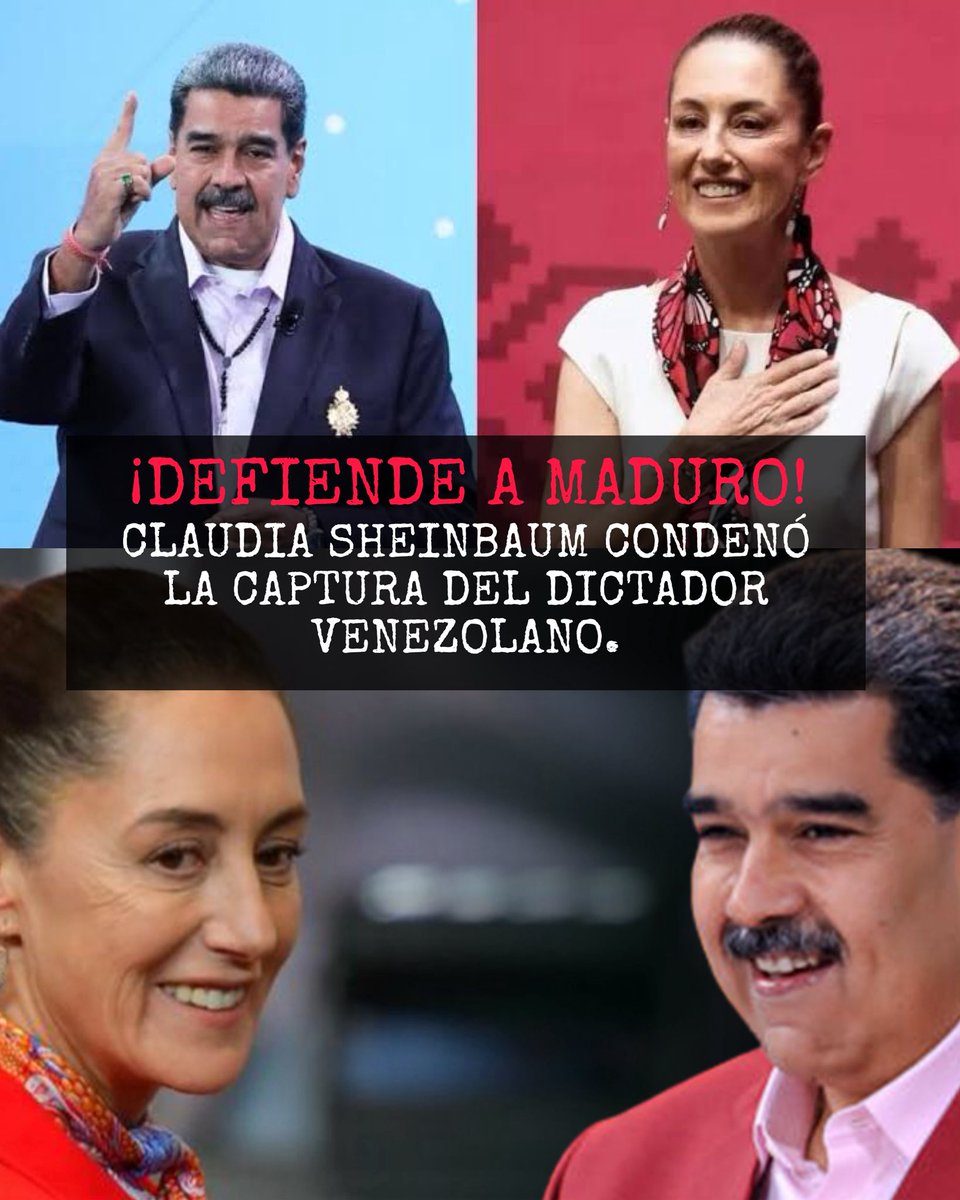 CarlRamirezA's tweet image. La postura de la presidente Claudia Sheinbaum, es detestable por las siguientes razones: 

1. El argumento principal del gobierno de Sheinbaum es la Doctrina Estrada, que defiende la no intervención y la autodeterminación de los pueblos. Sin embargo, este principio se vuelve…
