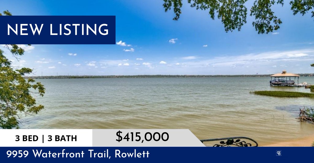dhcb's tweet image. 📍 New Listing 📍 Take a look at this fantastic new property that just hit the market located at 9959 Waterfront Trail in Rowlett. Reach out here or at (214) 535-7858 for more information!

Listed by Rita Ferris

Debbie Holla... dholland.cbapex.com/showcase/9959-…