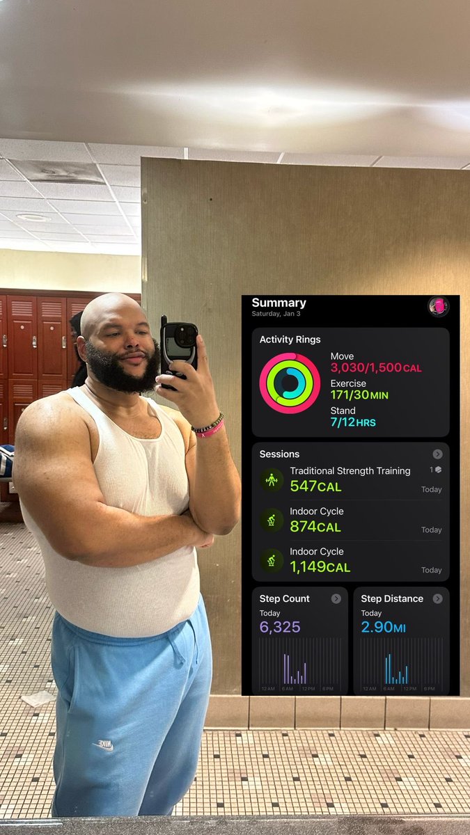 thebigdog777777's tweet image. Cycle Saturday 🏋🏾‍♂️🚴🏾‍♂️✅