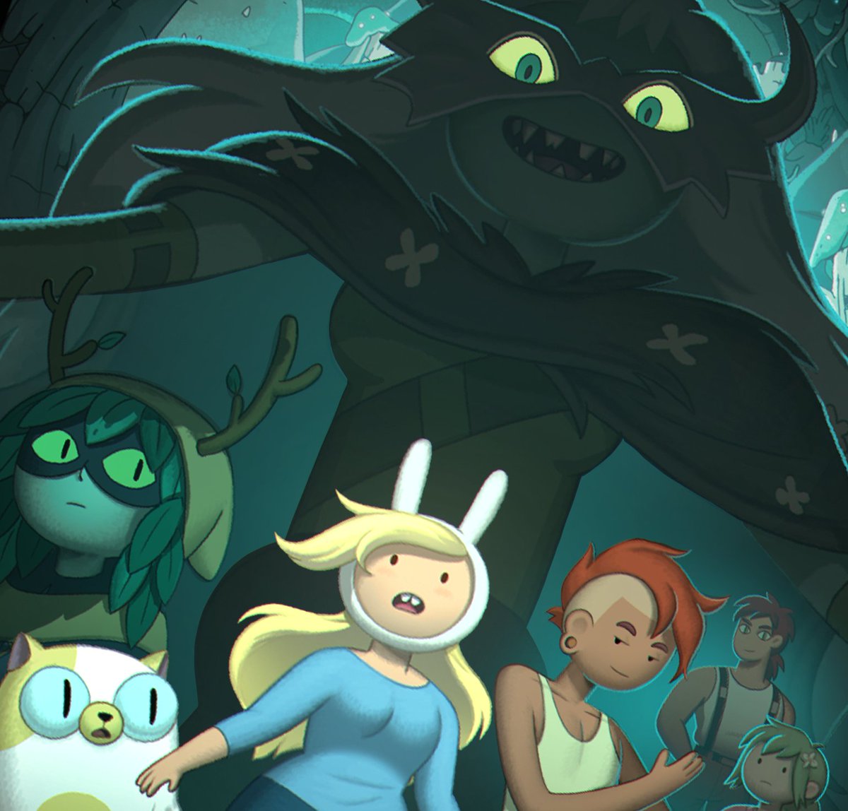 The AT Fionna and Cake S2 finale aired a couple weeks ago - it was a joy to work on! Here's an unfinished painting I worked on while the series wrapped up production.