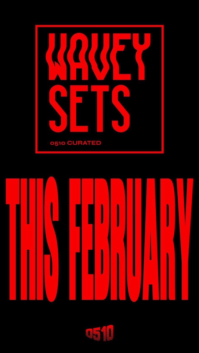No noise, just sound done right. Wavey Sets this February.

#waveysets #0510curated