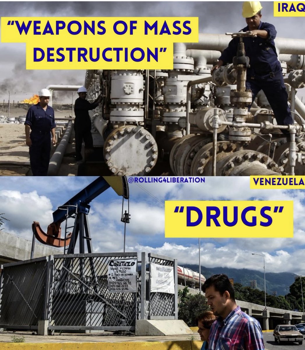 Trump bombed Venezuela, kidnapped the president and his wife, and now says the U.S. will “run the country and sell the oil.” We’ve seen this series before. Iraq Vibes: Season 2.