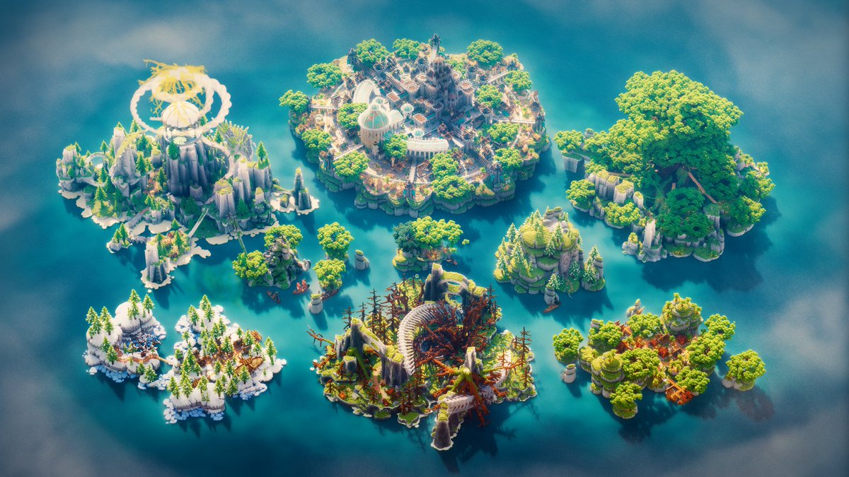 FulinFwho's tweet image. I'm back.

After two months of solo building, I'm proud to unveil my latest project: a vast Scandinavian style large island

• 2000 x 2000 block world

Thanks you for supporting!
built me
render @forrrsa 
#Minecraft #MinecraftBuild #MinecraftBuilder #Terraforming 
#render