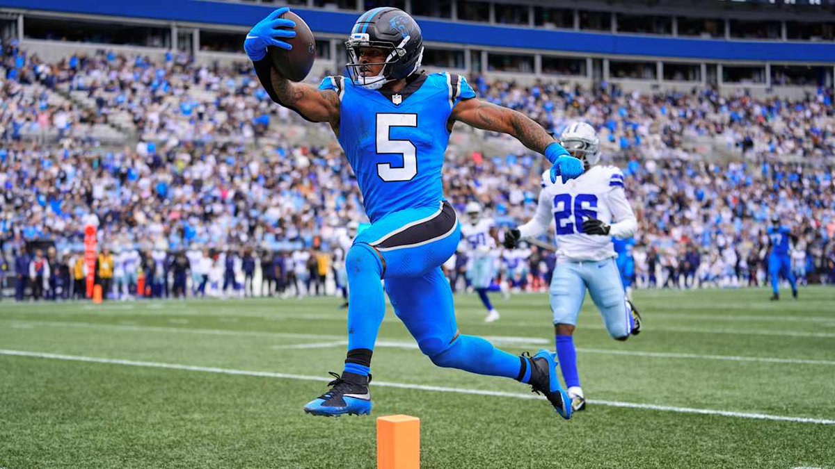 💰 $1.25 MILLION ON THE LINE 💰
Panthers RB Rico Dowdle needs 7 total yards for a $1M bonus…
and 1 TD for another $250K today vs. Tampa 👀