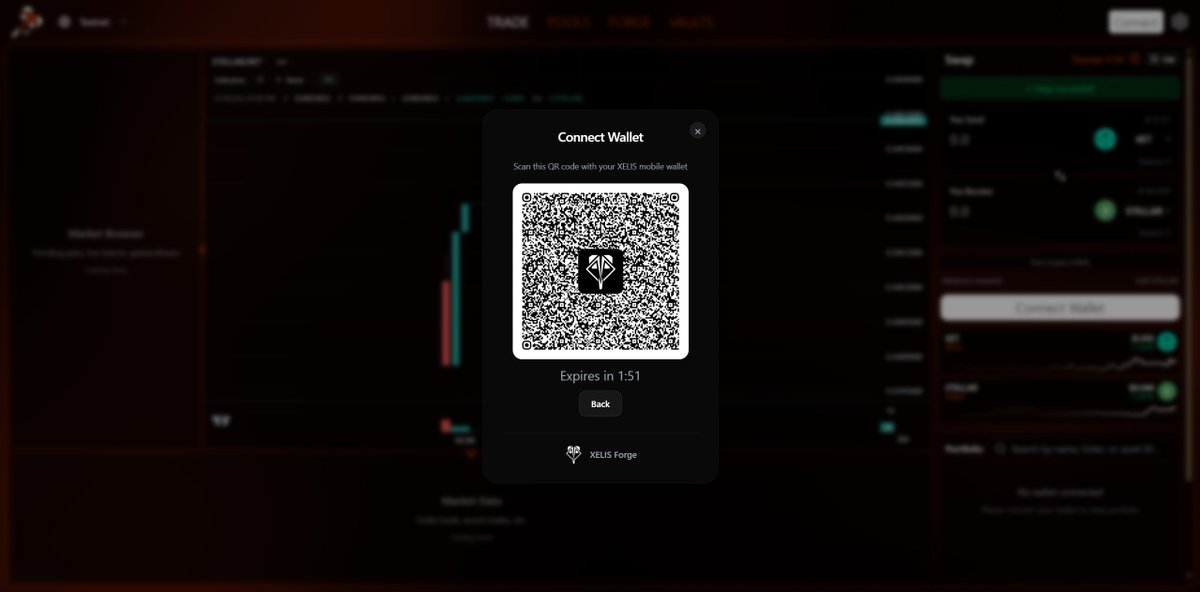 Mobile wallet connect for Forge? Yeah, we thought you'd like that...

#Xelis #ForgeDEX #BuildInPublic