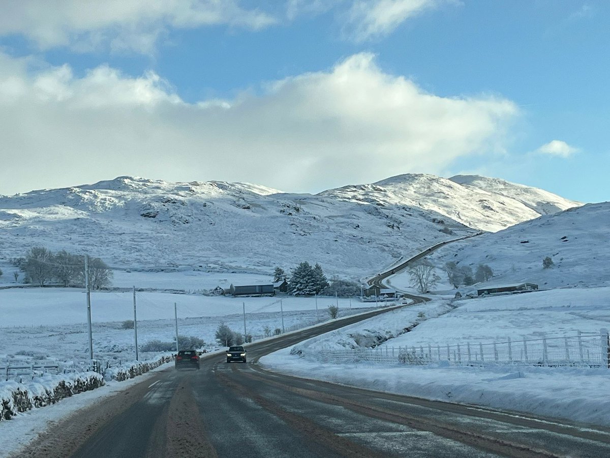 Trydwr's tweet image. A470 gaeafol heddiw 
❄️
Wintry A470 today 

📍 Bwlch yr Oerddrws