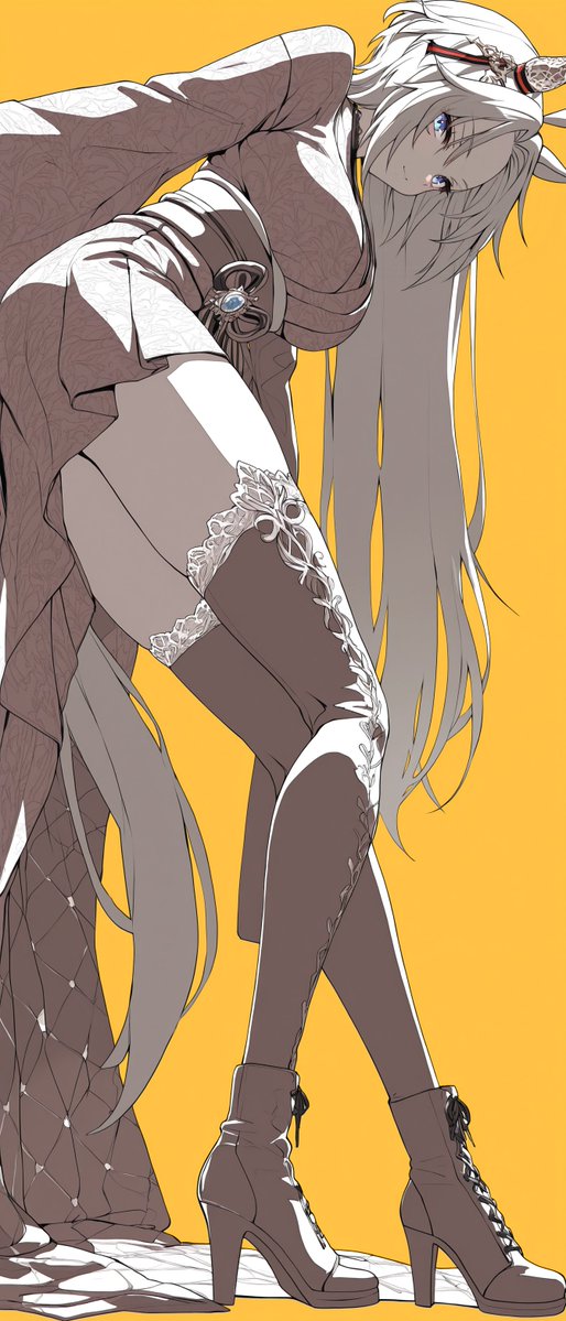 着物×ブーツ な オルフェさん  
オルフェーヴル / Orfevre  
ウマ娘 プリティーダービー / umamusume