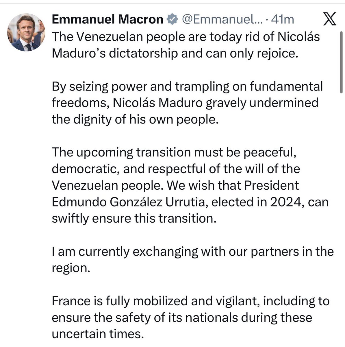 Mij_Europe's tweet photo. European weakness on full display by these horribly contorted responses from Merz, Macron and Starmer https://t.co/ZgBNXl3EJO
