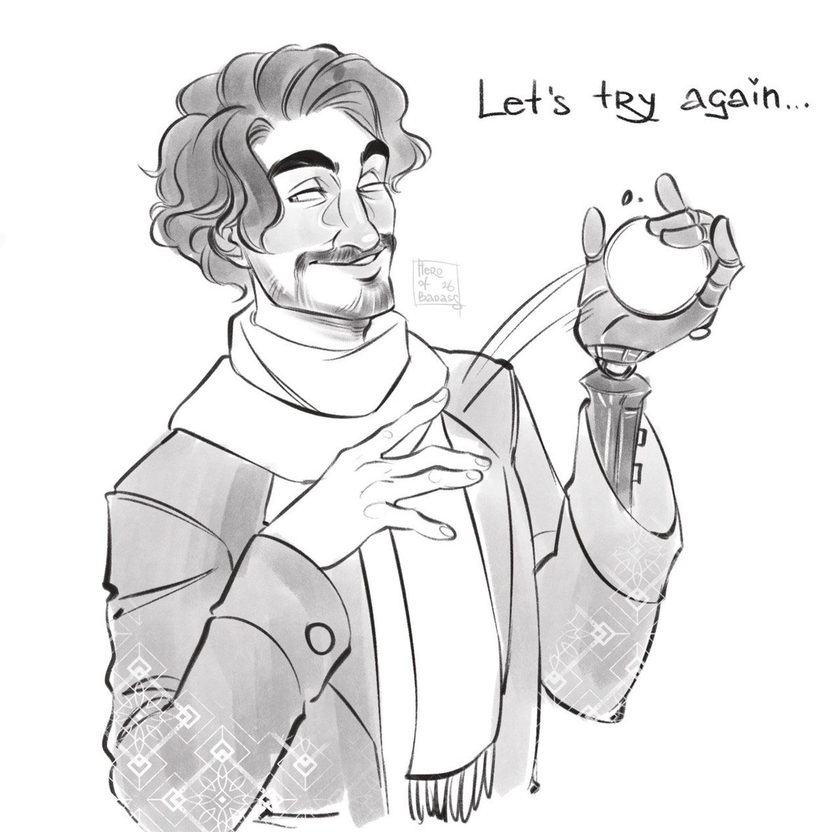 Snowball time! 
#e33 #Expedition33 #ClairObscurExpedition33 #Verso #Gustave