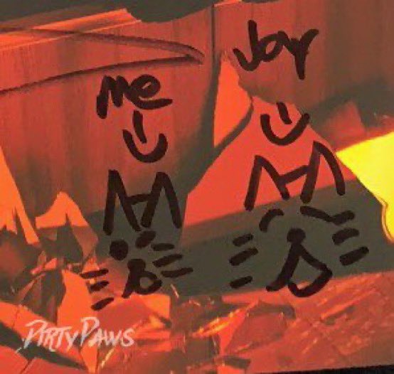 The fact that Jungwon made a drawing of Jay as a smiling cat is so dear to me 😭😭😭 He likes when Jay smiles 🥹
#jaywon #야옹즈