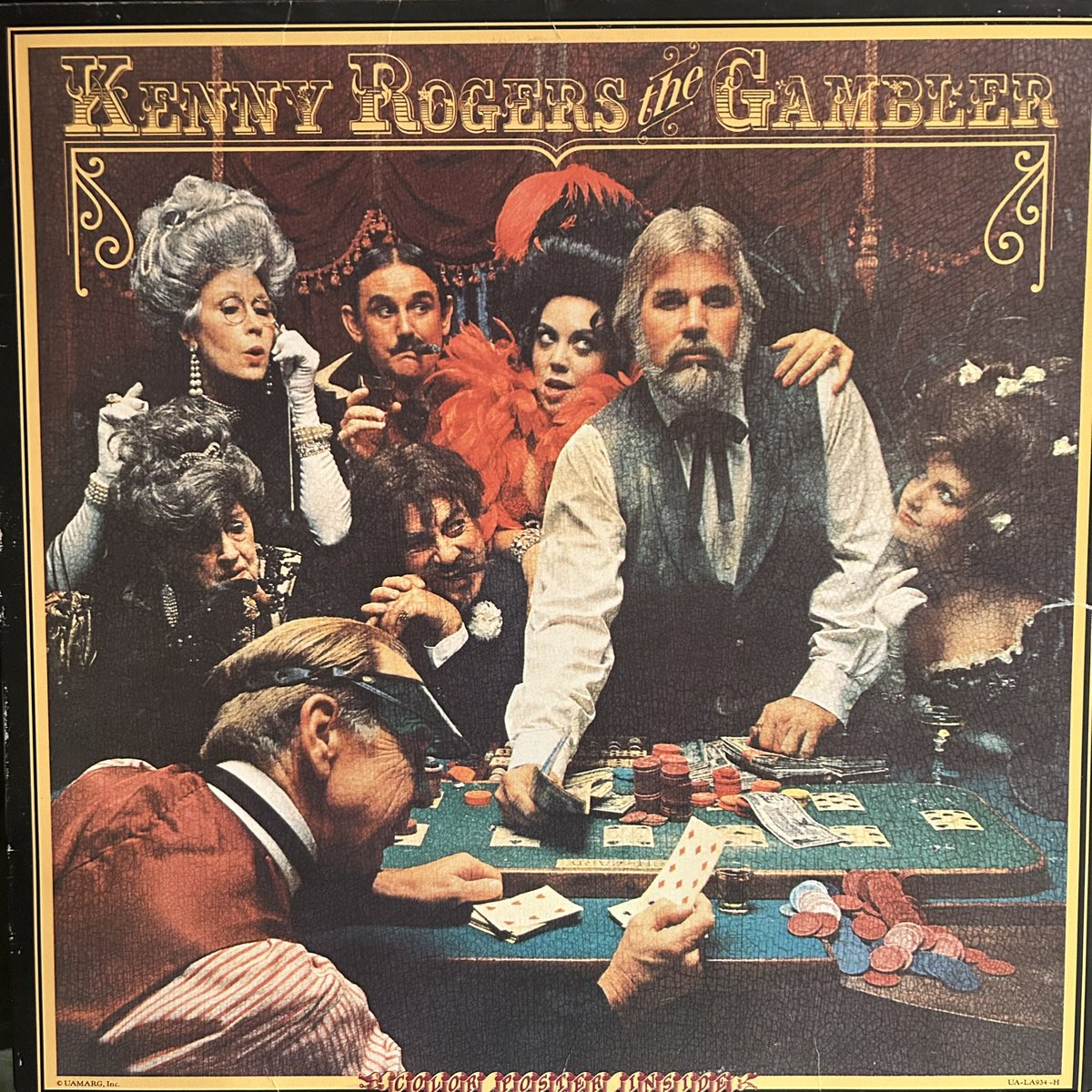 VariationsVinyl's tweet image. #AtoZ -The Redux- (Letter K)  
#KennyRogers “The Gambler” 1978  
Ninth solo studio album. “Makin’ Music for Money” shows up on this album-it’s also on Buffett’s A1A album #nowspinning #vinyl #vinylcommunity