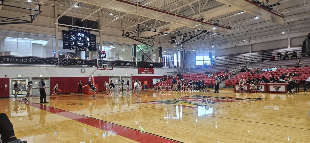 ArgoGBall's tweet photo. On the south side today for our annual college field trip. This year we came to SXU. #BTA @argohs217 https://t.co/xA3GxOx0aT
