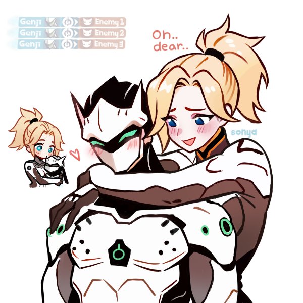 sonyashh_'s tweet image. Could be us

collection of my genji x mercy arts 

#Overwatch2Fanart #gency