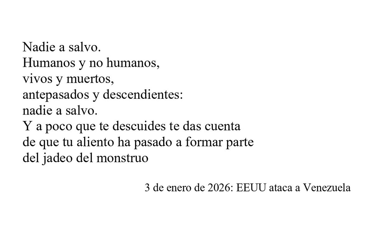 JorgeRiechmann's tweet image. Nunca publico por aquí poemas míos, pero en este caso voy a hacer una excepción.