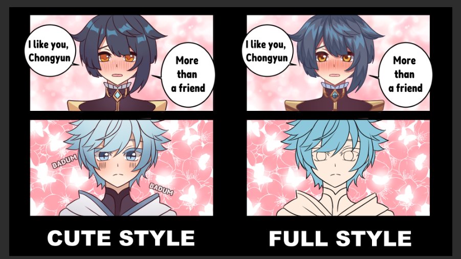 Esto es algo que andaba haciendo para poner de ejemplo en mi servicio de comic. Pero es contenido xingyun 👀