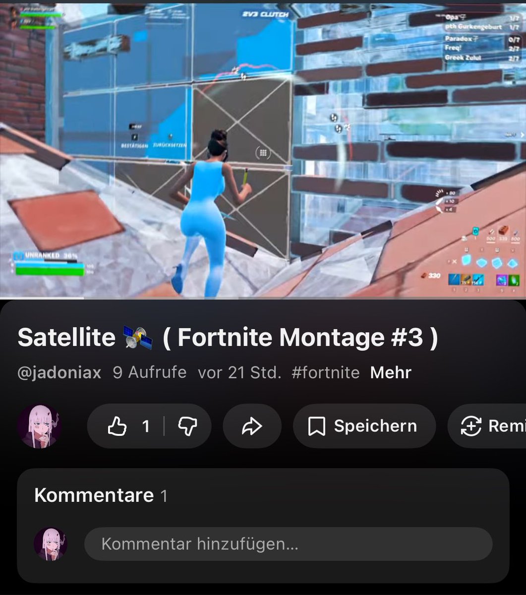 Liked das Video ma für den Algorithmus