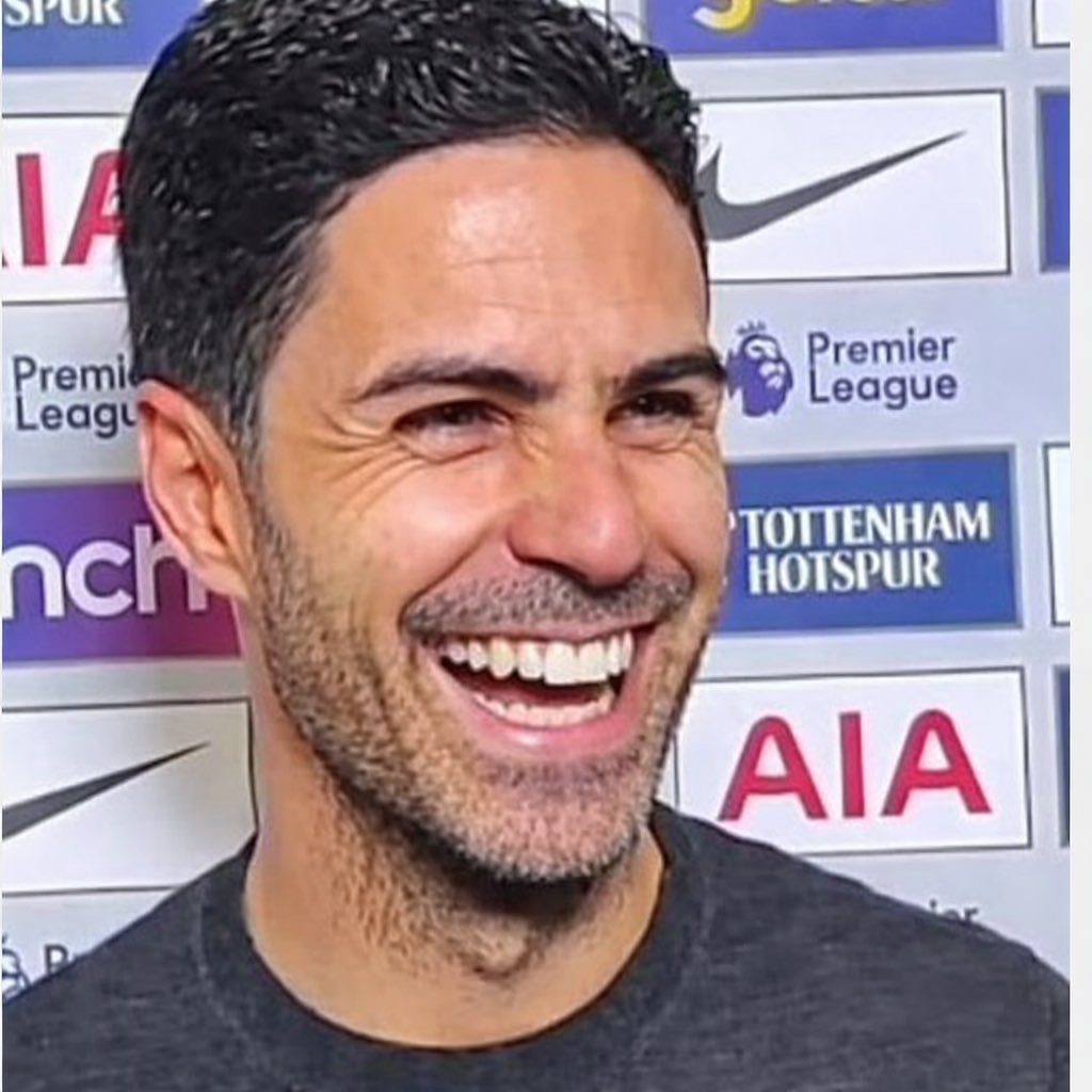 Arteta's face after seeing this tweet 😂😂 #afc #BOUARS #arsenal