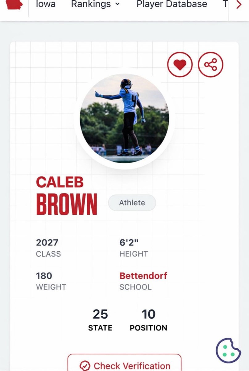 Blessed to be ranked top 10 WR/ATH in Iowa via <a href="/PrepRedzoneIA/">Prep Redzone Iowa</a> <a href="/PRZ_OscarG/">Oscar Galindo</a> 
<a href="/BETTfootball/">Bettendorf Football</a> <a href="/BettStrength/">Bulldog Strength</a>