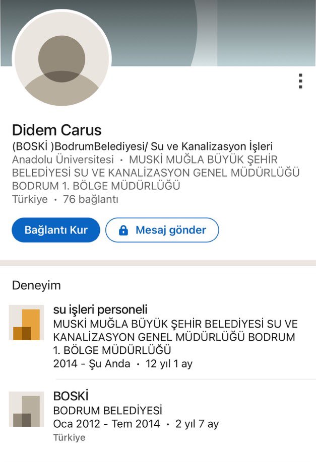 Tolgahan Erdoğan:

“Bedri Usta’yı savunacağım diye insanlara hakaret eden Didem Carus’un dükkanının kaçaklarını ve Bodrum Belediyesi’nin neden bunu görmediğini sormuştum. 

Meğerse Didem Hanım Muğla Büyükşehir Belediyesi çalışanı imiş. Hobi olarak kebapçılık yapan Didem Hanım’ın