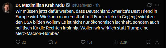 revopatrioten's tweet photo. 🚨🇩🇪Maximilian Krah will Deutschland an die Amerikaner verkaufen!

Wer sich Patriot nennt, und so eine Lachnummer an Politik unterstützt, ist genauso Volksfeind wie die Antideutschen der Grünen Partei! https://t.co/6wjWhBZIe9