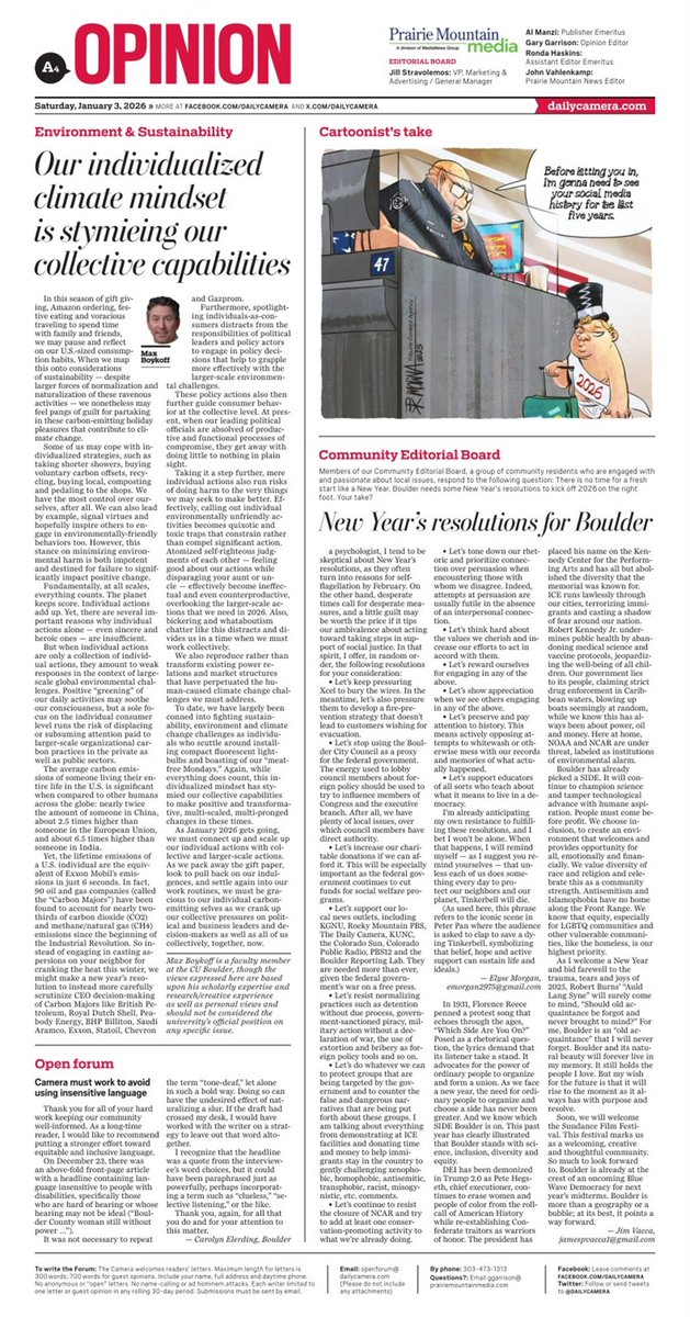 Max Boykoff tweet media