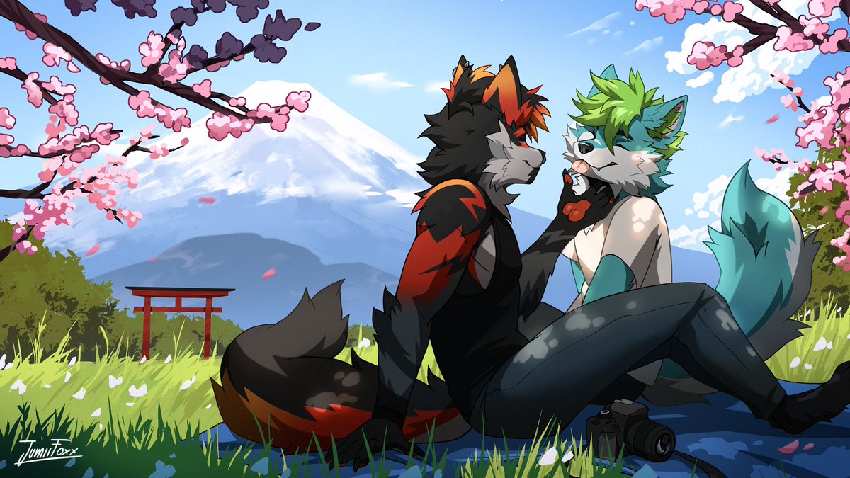 Commission for <a href="/Fluxfoxx_/">Flux 🔜 NFC/FurDU</a>  🌸
