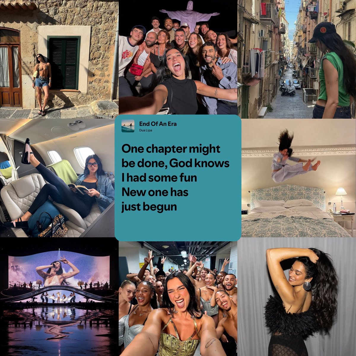 TeamDuaHQ's tweet image. the song you start the year with says everything ♡