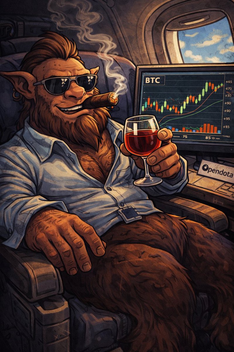 dotabtc's tweet photo. GM✈️
Year of the Horse, upgraded to first class.
Hooves don’t touch economy.
#OpenDota #Dota2 #Dota #memecoin @ESLDota2 https://t.co/kicYW5GU1Q