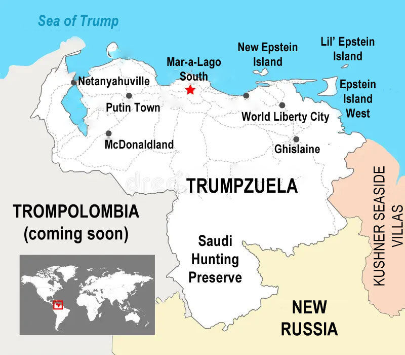 TheRealThelmaJ1's tweet image. 🚨 JUST IN🚨The White House has released a new map of the new U.S. Territory