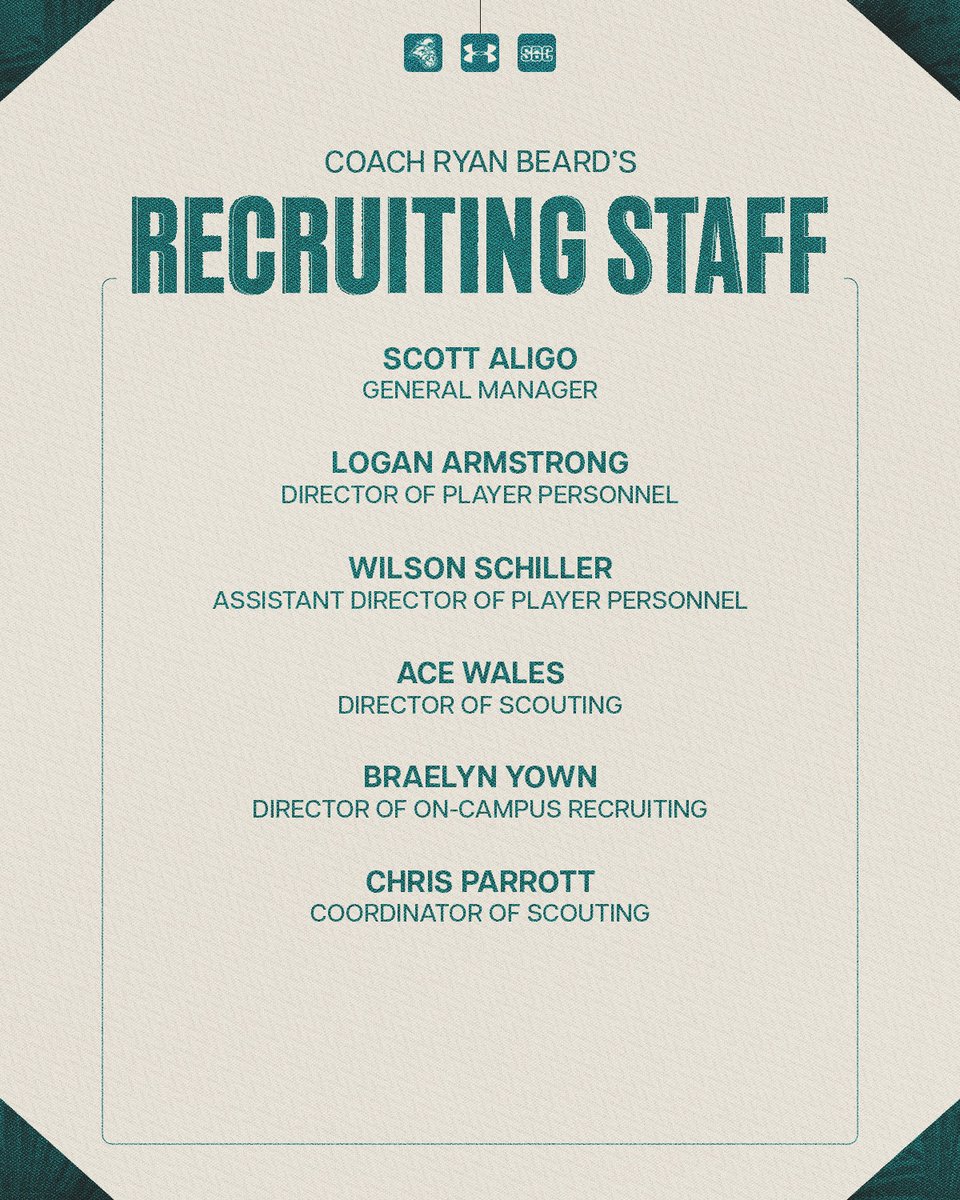 CoastalFootball's tweet image. The recruiting and support staffs 

More info ➡️ bit.ly/49CzA1f
