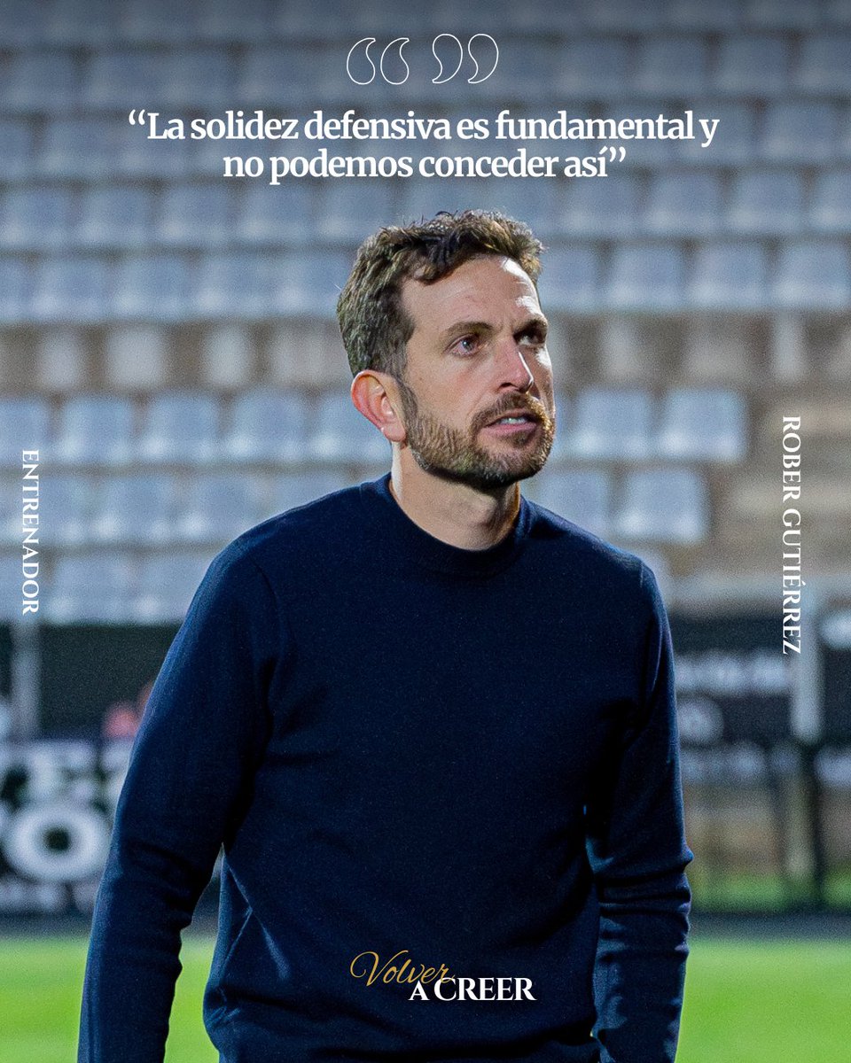 🎙️ Las declaraciones de Rober Gutiérrez tras la derrota en Elche.

#VolverACreer #TuGenteTuClub