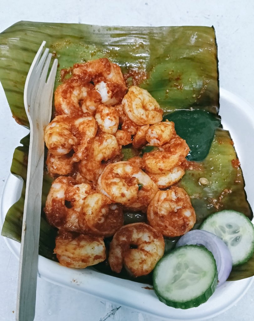 ShyamSPrasad's tweet image. ಆವಿಯಲ್ಲಿ ಬೆಂದ ಸೀಗಡಿ @ #ಒಮೆಗಾ3 
Steamed Prawns at #Omega3 
No Oil, No Bones, Only Omega Goodness