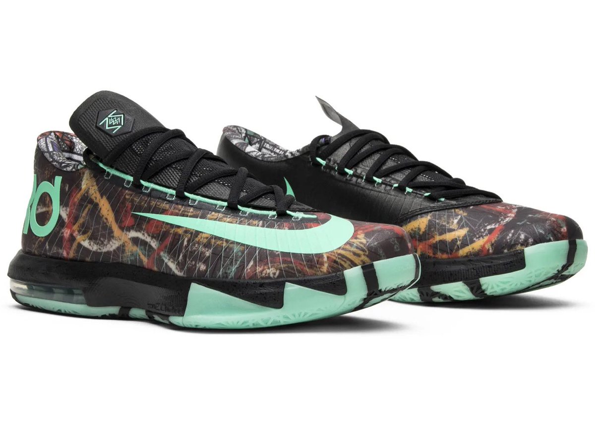 zSneakerHeadz's tweet image. Nike KD 6 “All-Star Illusion” RETURNS on February 27th. 💫