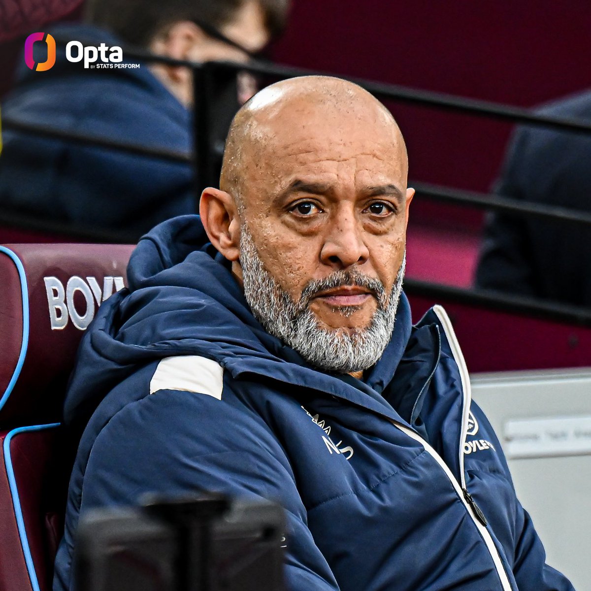 2 - In the last two seasons, the only two times that the team in 20th position have led by 3+ goals in a Premier League match have both been against Nuno Espírito Santo.

Nott'm Forest 0-3 West Ham (Aug 2025)
Wolves 3-0 West Ham (Jan 2026)

Painful.