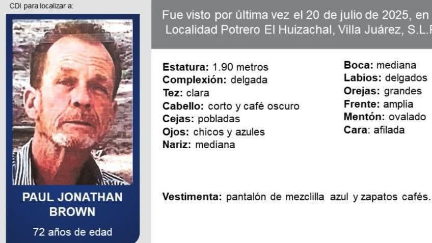 #JustiaParaPaulBrown ni perdón, ni olvidó. Evidentemente <a href="/FiscaliaSLP/">Fiscalía San Luis Potosí</a> no puede o está involucrada con los delincuentes. Exigimos que <a href="/FGRMexico/">FGR México</a> atraiga el caso. CCP. <a href="/Claudiashein/">Claudia Sheinbaum Pardo</a>
