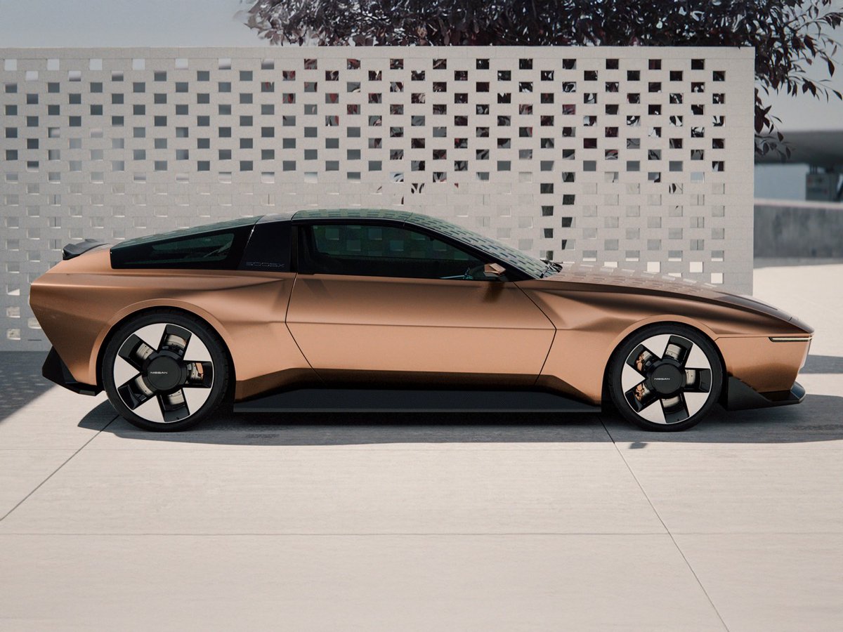 Nissan 500SX Concept  designed by Valentin Komkov